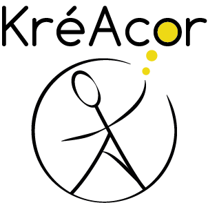 Logo de KréAcor entreprise web et communication